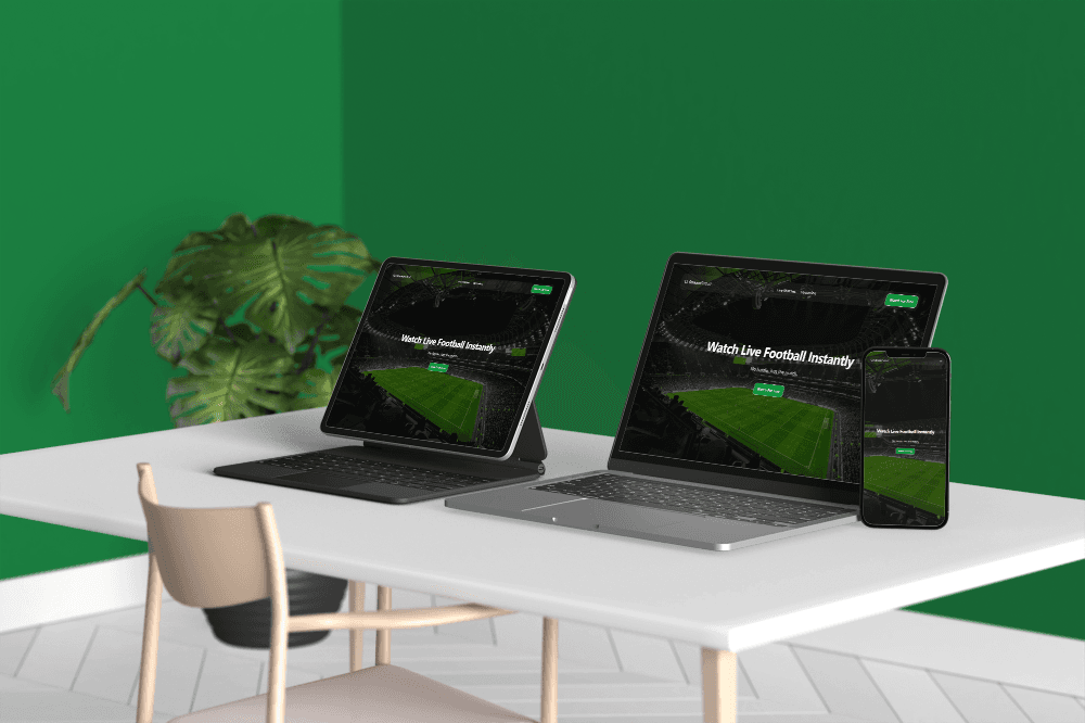 StreamFutball multidevice preview